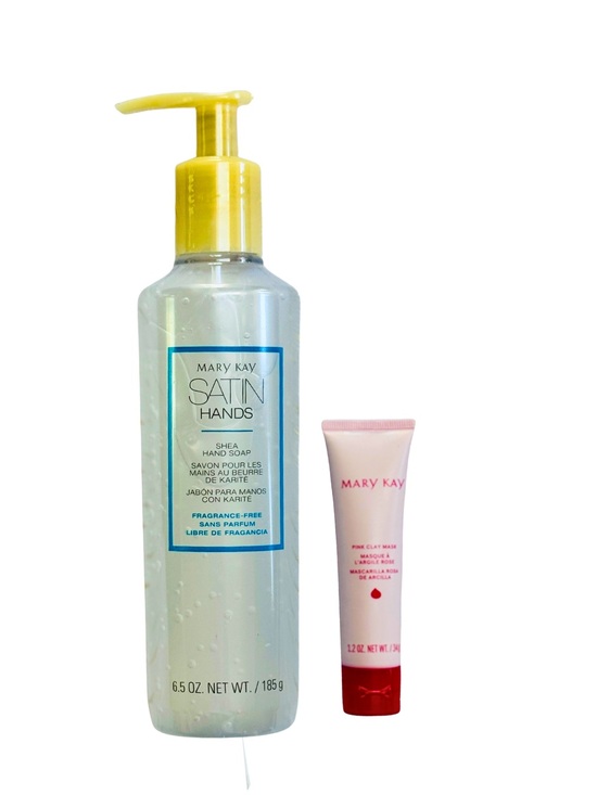 Mary Kay Other - Mary Kay Satin Hands Soap & Pink Clay Mask Duo